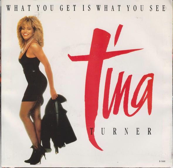 

7inch Record TINA TURNER - What You Get Is What You See B5668 CAPITOL 1987 Canada Dance & Electronica Used
