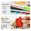 Interactive Wooden Play Kitchen & Cutting Toy Set for Kids
