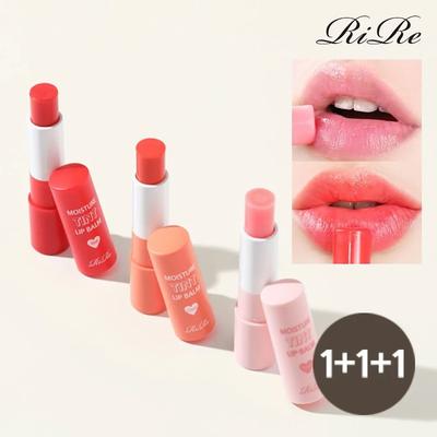 [1+1+1] Bálsamo Labial Tintura de Hidratação - Bálsamo labial hidratante, vibrante e hidratante hipoalergênico