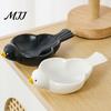 Compact Jewelry Storage Bird Shaped Tray, Ceramic Stable Sturdy Base Organizer, Unique Vanity Accessory Size Decorative Dish, for And Dice Decor Tray
