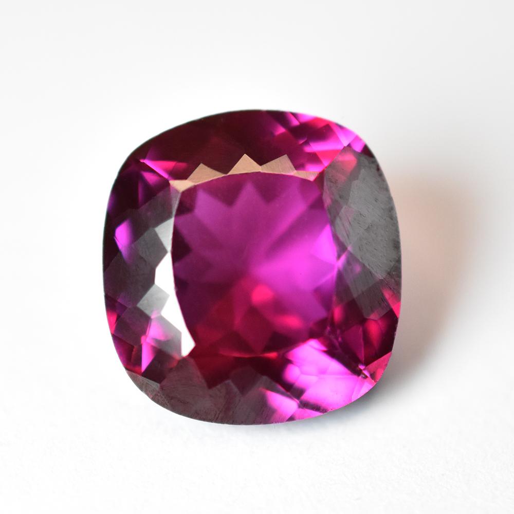 Natural Purple Sapphire 11.05ct Cushion Cut Certified Loose Gemstone