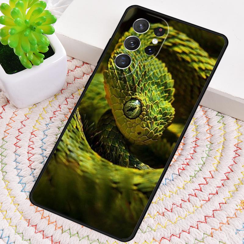 Snake Reptile Cold Blooded Phone Case For Samsung Galaxy Note 10 Pro S26 S25 S24 S23 S22 Ultra Plus S21 FE S20 Shockproof Cover