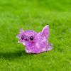 6 Pièces Mini Figurine Axolotl en Résine Modèles Miniatures d'Axolotl Ornement Minuscule Axolotl Scintillant pour Artisanat DIY Jardin Féerique Paysage Maison de Poupée Plante en Pot