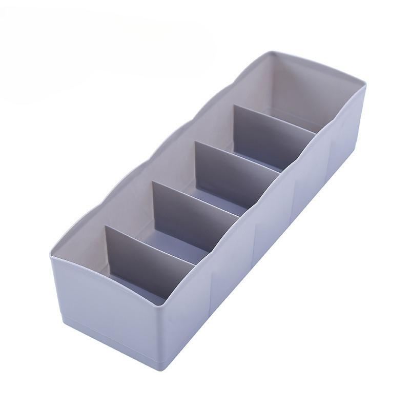 Organizador de armários Jeans Caixas de armazenamento Dobrável Organizador de roupas íntimas Divisores de armazenamento Dormitório Meias Roupas Caixa Organizadora de gavetas