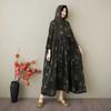 Summer Hooded Dress Plus Size