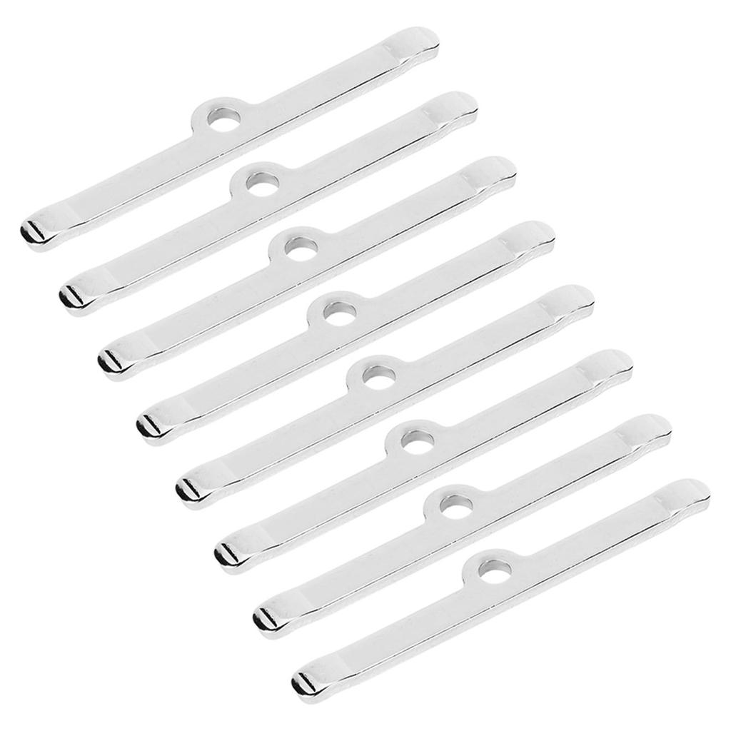 Chrome Valve Cover Spreader Bar Set for Chevrolet 283 305 327 350 Engine