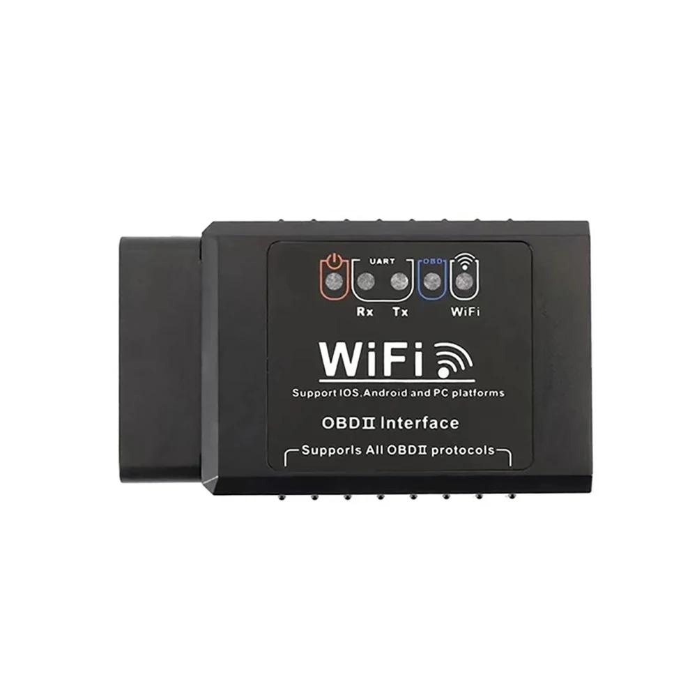 OBD2 WIFI ELM327 V1.5 Car Code Reader - Diagnostic Scanner for iPhone/iOS & Android (Automotive Fault Detector)+