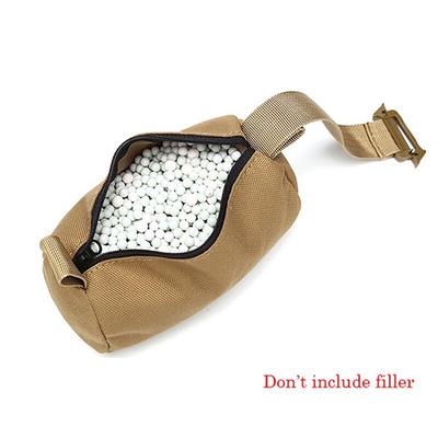 Borsa da tiro con appoggio anteriore leggera e resistente in tessuto Oxford 1000D, supporto per fucile, sacco di sabbia per tiro
