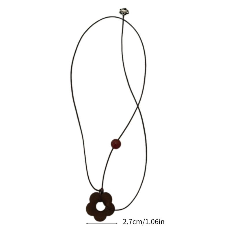 Cute Flower Necklace for Women Dainty Floral Neckchain Charm Exquisite Collarbone Chain Fashionable Accent Choker