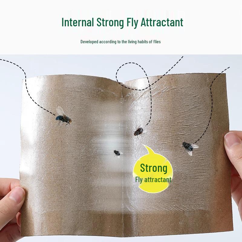 Strong Sticky Fly Paper & Mosquito Killer Board - One Sweep Household Insect Catcher