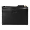Gucci GG Marmont Logo Double G Metal Quilted Herringbone Leather Key Case Regular Women's Black