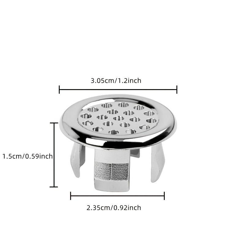 3pcs Sink Drain Ring Bathroom Sink Strainer Kitchen Water Filter Ring Anti Clogging Sink Accessory