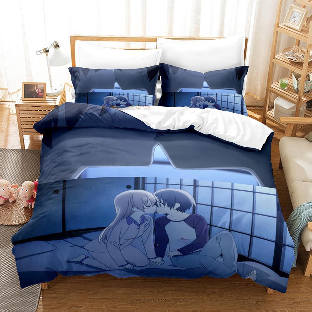 Anime TONIKAWA: Över Månen För Dig Sängkläder Set Enkel Twin Full Queen King Size Sängset Vuxen Barn Sovrum Påslakanset