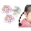 100 Colorful Seamless Hair Cords, Rubber Band, High Elasticity Hair Loop, Headband, Hair Accessory for Women