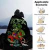 1pc NOFX Throw Blanket Soft Flannel, Cozy All Season Polyester Perfect for Home, Office
