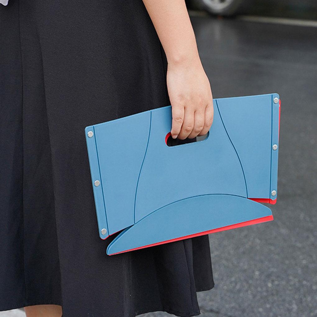 Plastic Portable Folding Stool Outdoor Chairs Portable Stool for Camping Storage Stool Storage Stool Folding Chair