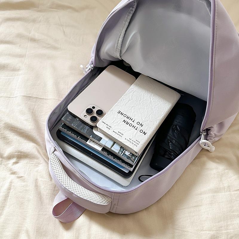 High value, fresh and sweet, candy-colored backpack, lightweight and large-capacity backpack for junior high school students