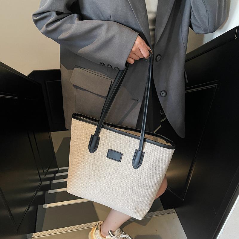 Summer new large-capacity versatile and beautiful casual portable shoulder underarm bag tote bag women's bag