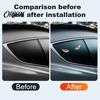 Gift for Car Enthusiasts Solar Demon Eyes LED Light, USB Wireless Animated Eye Warning Lights Windshield Window Suction Cup Light And Rear Window,