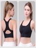 Women's High-Impact Shockproof Plus Size Sports Bra with Front Zipper for Yoga and Running