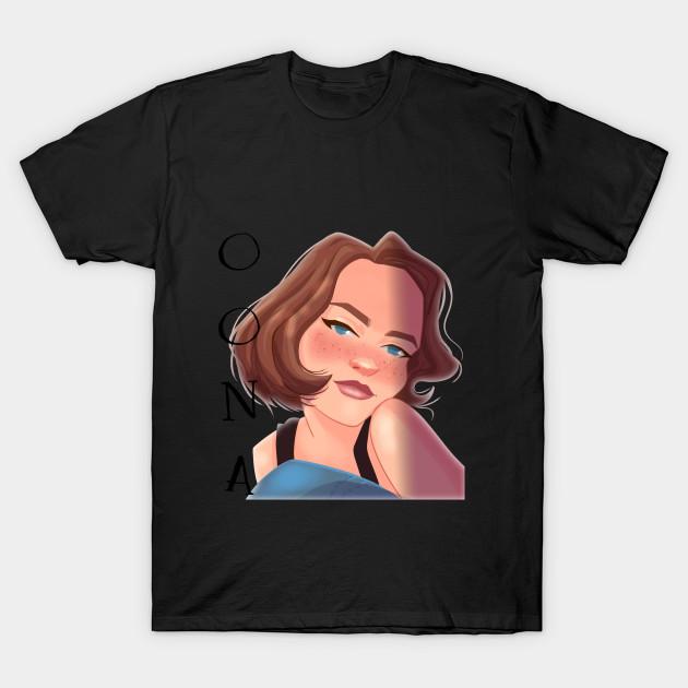 

Men Black Print T-shirt Oona Laurence No-Cut Transfer Paper Print Cotton Tshirt L чёрный