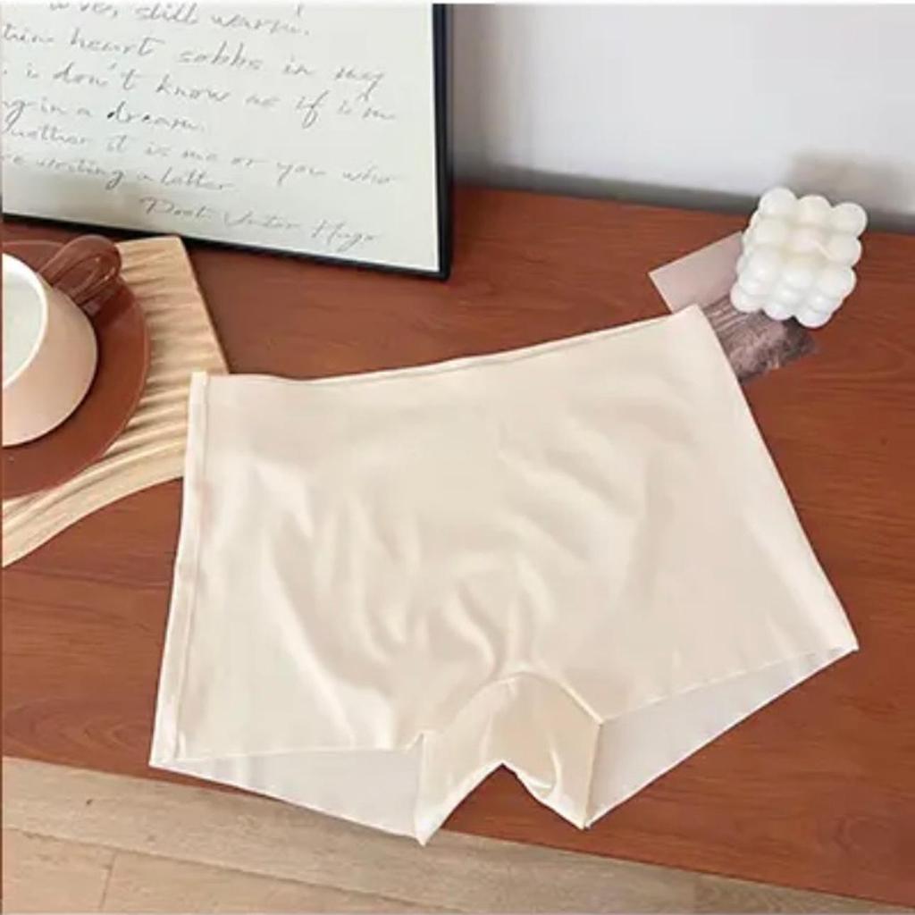 Seamless Ultra-Thin Safety Boxer Briefs: Cool, Quick-Dry, Anti-Exposure Foundation Panties