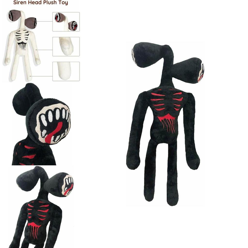 Adorable Siren Head Plush Toy 40cm Horror Character Doll For Enthusiasts