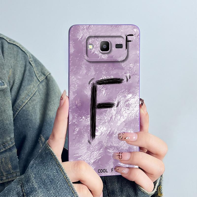 Funda For Samsung Galaxy J2 Prime G532 J2 ACE Grand Prime Plus G530 Soft Silicone Phone Case Protective Fashion Letter Cover