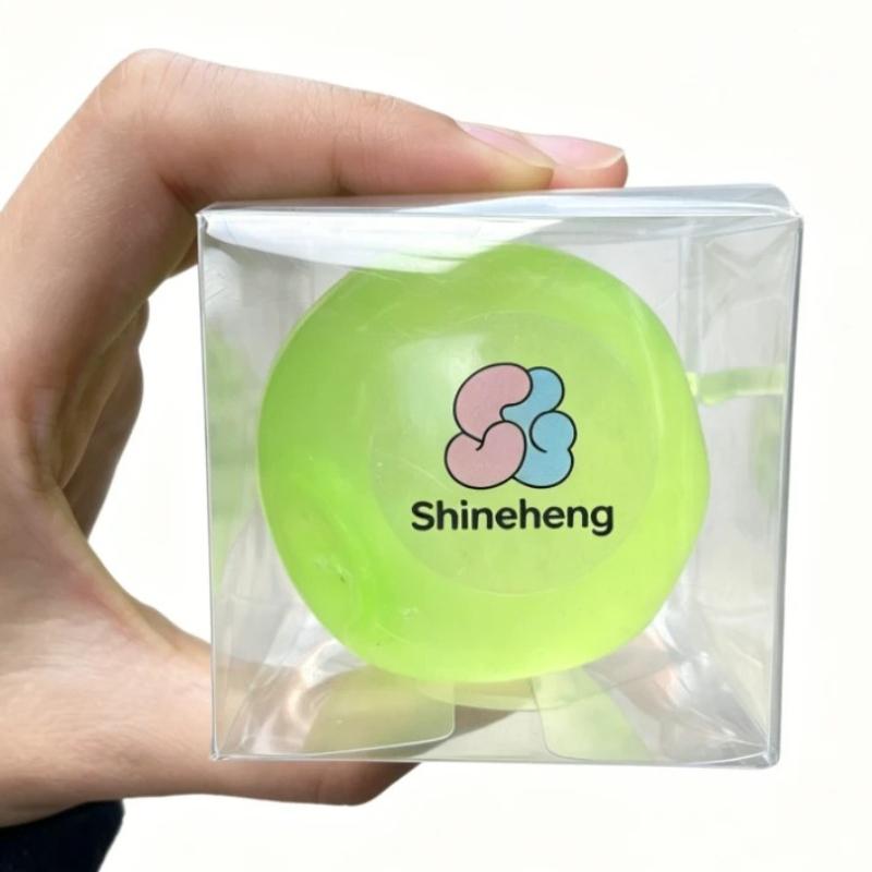 

Toys Green Apple Squeeze Toy Moldable Squishy Rebound Fruits Squeeze Toy Crystal Transparent Stress Relief Vent Fidget for Adult