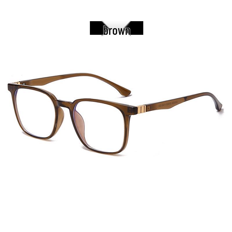 TR90 Ultra-Light Blue Light Blocking Square Eyeglass Frame for High Prescription & Myopia, Small Size.
