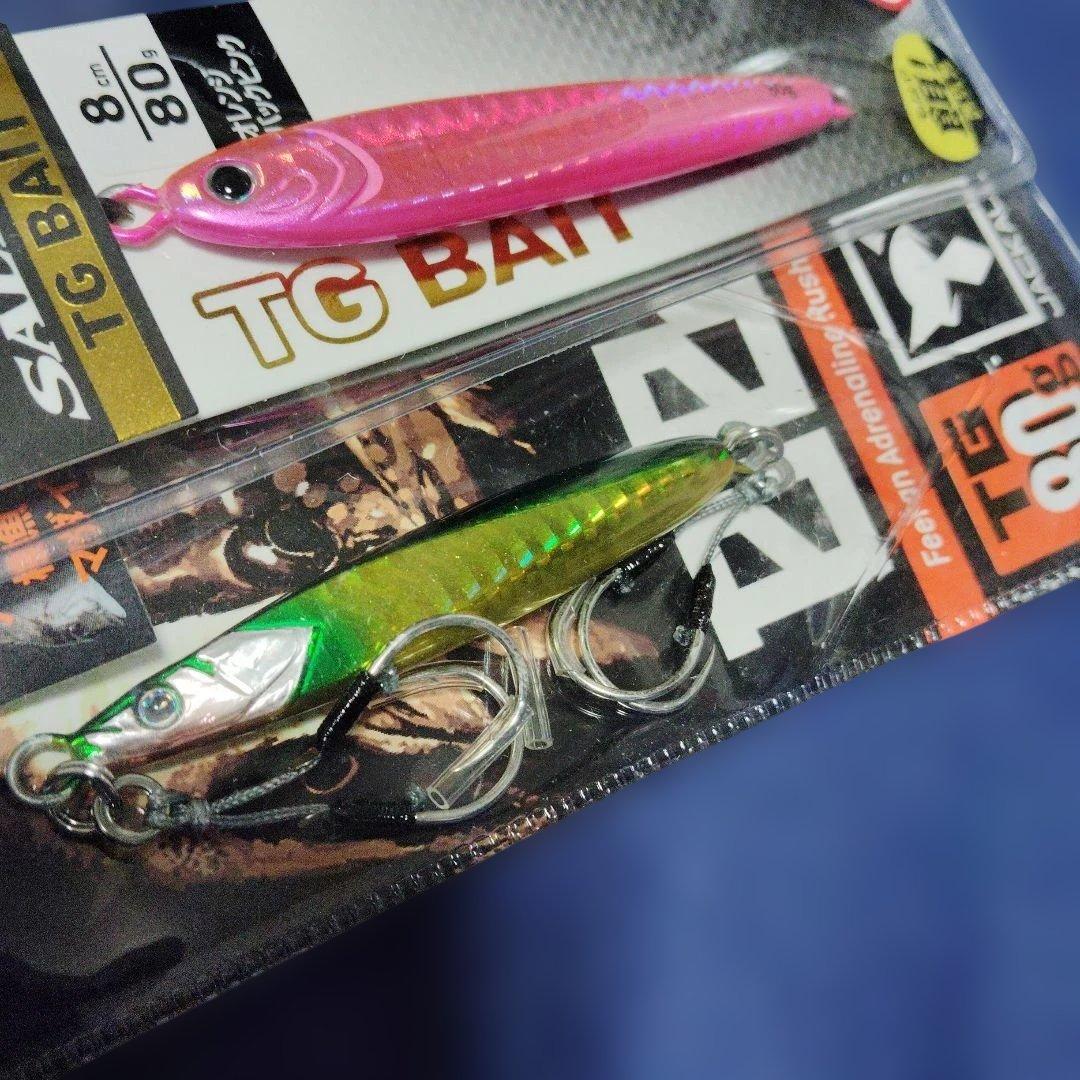 Used TG Bumbles Jig Bump 80g TG Bait 80g #Hairfish Metal Jig