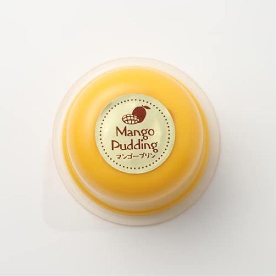 Momijiya Honpo Japanischer Mango-Pudding Premium Mango-Pudding 1 Schachtel mit 6 Stück x 6 von einem Yokan White Day Sommergeschenke Luxus Luxusgeschenk Pudding Luxus