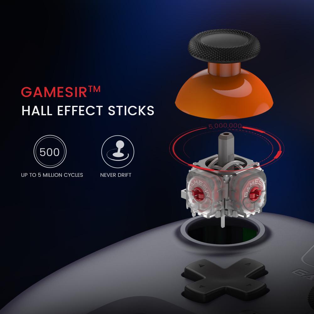 GameSir T4 Nova Lite Switch Controller Hall Effect Gamepad for Nintendo Switch Android Mobile Phone Windows PC Steam