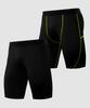 Armedes [2Pack] Functional Underlayer Baselayer Compression Techfit Shorts Ar-55 (7 Colors) (Type B)