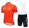 2026 Summer Breathable Cycling Clothing Set Short Sleeve Road Cycling Clothing Sunscreen Quick Dry Men's and Women's Cycling Shorts