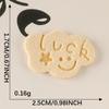 10Pcs/Bag Clothing Accessories Love Letter Leather Label Handbook Diy Embroidery Patch Printed Fabric Label Logo