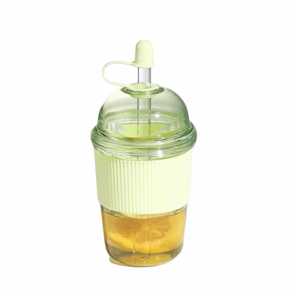 Reusable Straw Cup 430ML Coffee Cup Lightweight Juice Mug