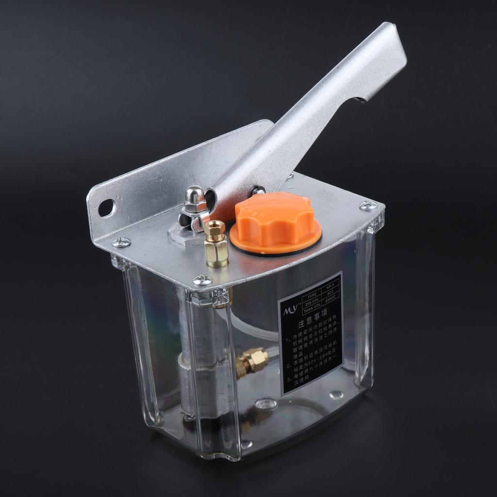 Aluminum CNC Manual Oil Hand Pump with Grease Filter Lubrication Accessory for Engraving Carving Machine