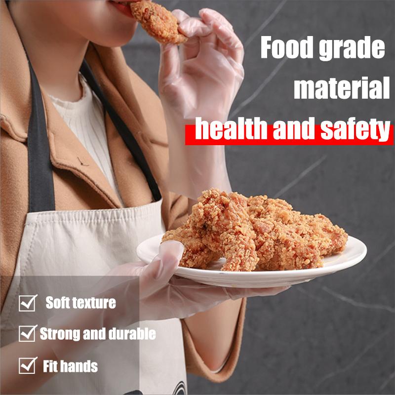 Disposable Pvc Gloves Transparent Powder Free Home Protective Food Grade Kitchen Catering Baking Household Dental Beauty