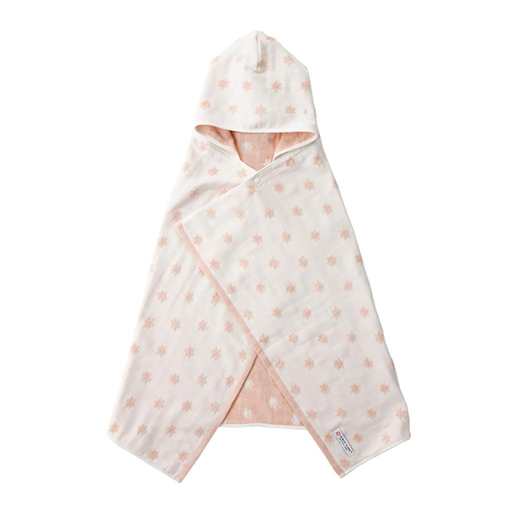 Stylem Imabari Made In Baby Gift 1 Hooded Bath Poncho 1 Sleeper 1 Hand Towel 1 Face Towel 1 Bib 1 Squeeze Toy Pink First A Perfect Baby Gift for Made