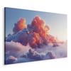 Painting - Twilight Spectacle: Clouds In Shades of Pink and Purple