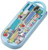 Skater Trio Set of and Toretans and Happy for Made in Chopsticks, Spoon, Fork, Danbu, Children, Antibacterial, Japan, TACC2AG-A