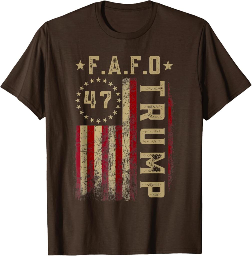 Funny Fafo Trump President Trump Fafo American Unisex T-Shirt