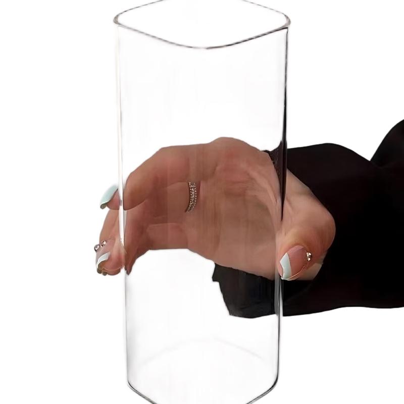 Square Glass Drinking Cup Set