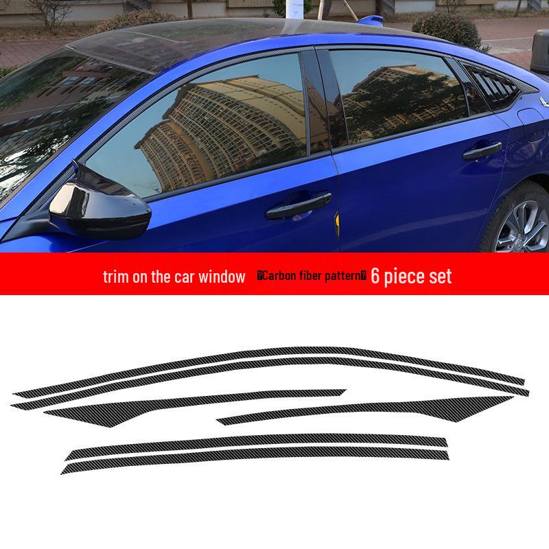 10th Gen Accord Car Window Trim: Inspire Upper Window Decoration Strip