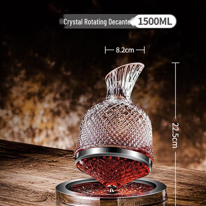 OLOEY Crystal Wine Glasses and Decanters