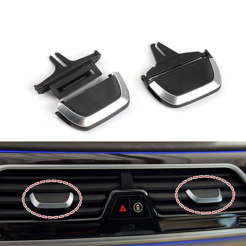 Front Rear AC Air Vent Grille Slider Tab Clip Repair Kit Replacement For BMW 7 Series G11 G12 730Li 740Li 750Li M760Li 2016-