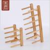 Bamboo Kitchen Storage Rack for Dishes, Cups, Plates, Cutting Boards, CDs, and More