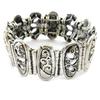 Les Trésors De Lily [I4486] - Silver 'Cunegonde' Designer Bracelet