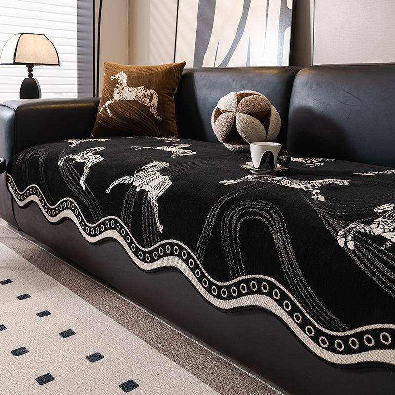 

Special-Shaped Sofa Cushion, Universal Cushion For All Seasons, French Cream Wind Sofa Cushion, Light Luxury, High-End Sofa Cloth Cover 90*70cm